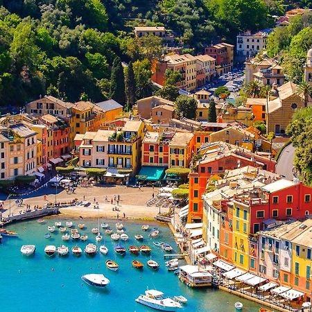 Portofino Appartamento Vista Mare Con Piscina Rapallo Kültér fotó